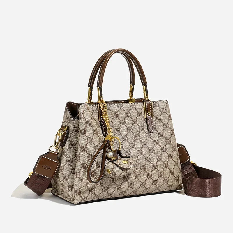 Fashionable Vintage Leather Bag Elegant Crossbody Bag