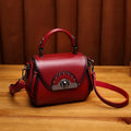 Mini Elegant Bucket Bag Genuine Leather Retro Fashion Bag