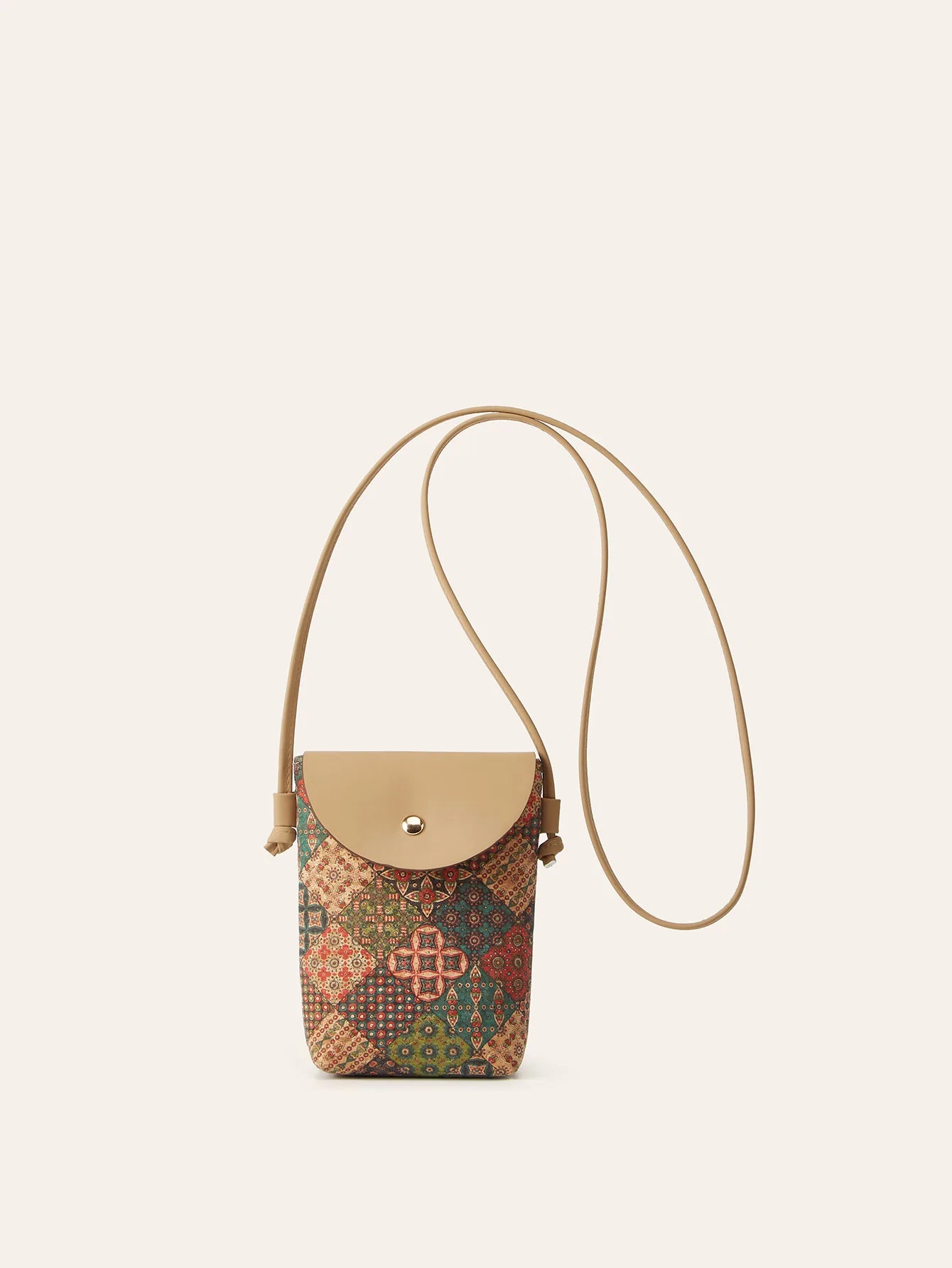 Multi-element Bark Style Mobile Phone Bag Fashion Style