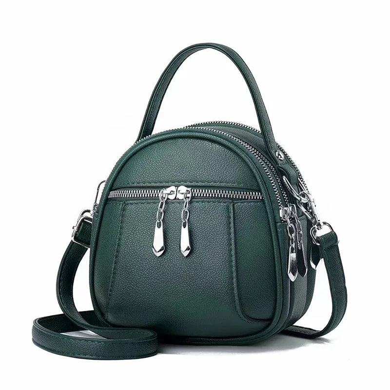 Women's Shoulder Bag High Quality Soft Leather Handbag Fashionable Crossbody Bag