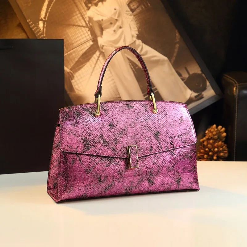 Fashionable elegant high-end shell-shaped women's bag single shoulder messenger bag