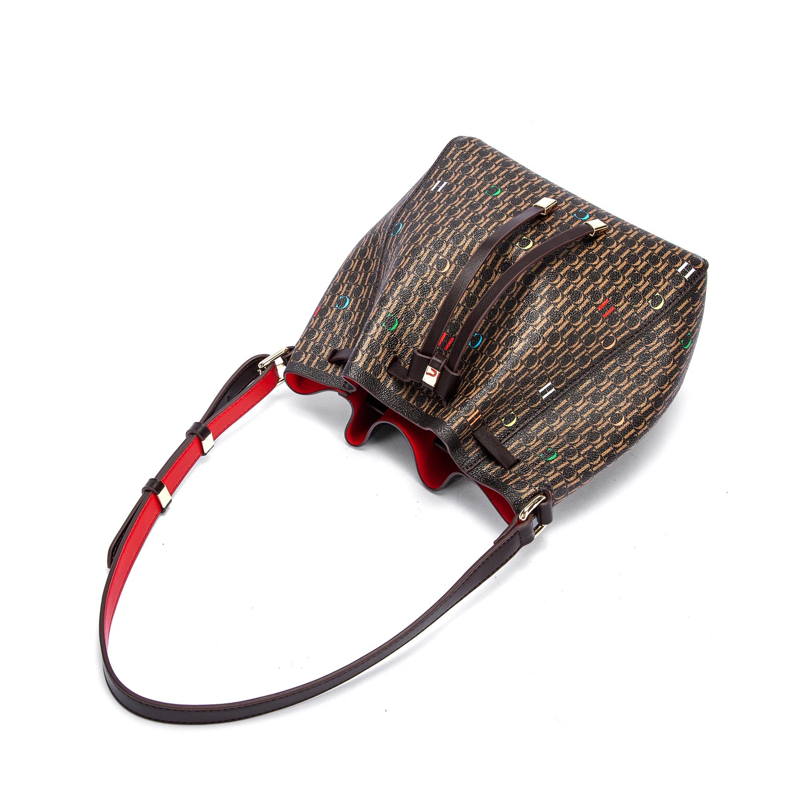 Women's Handbag Retro Drawstring Casual Shoulder Bag