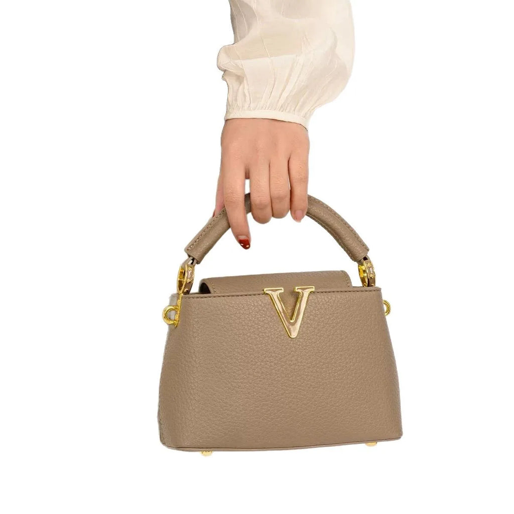 Luxury Fashion Leather Handbag Shell Messenger Bags