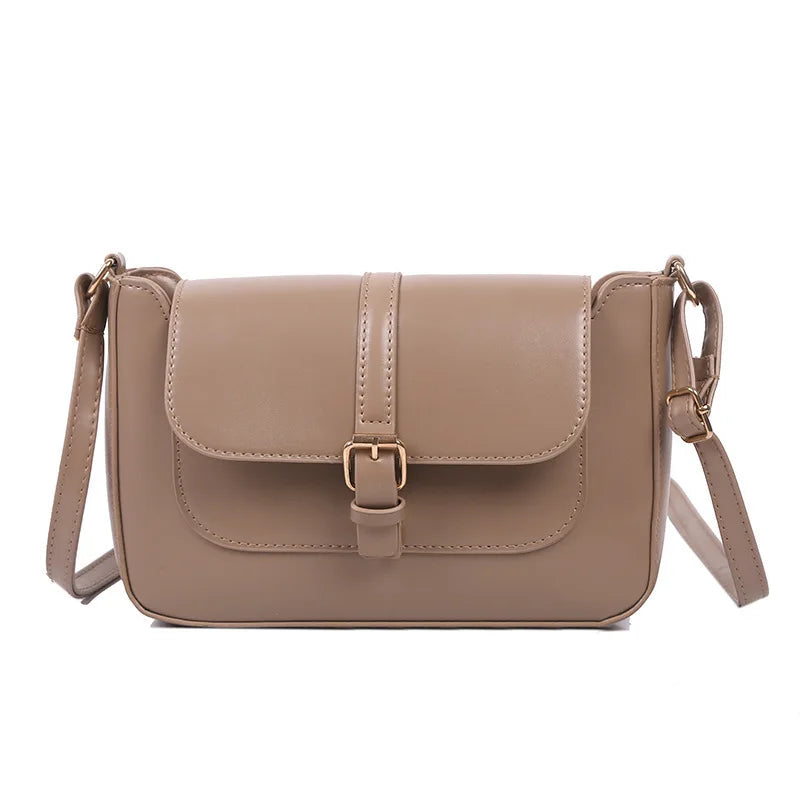 Vintage Shoulder Crossbody Bags PU Leather Trendy Fashion Handbags Retro Bag
