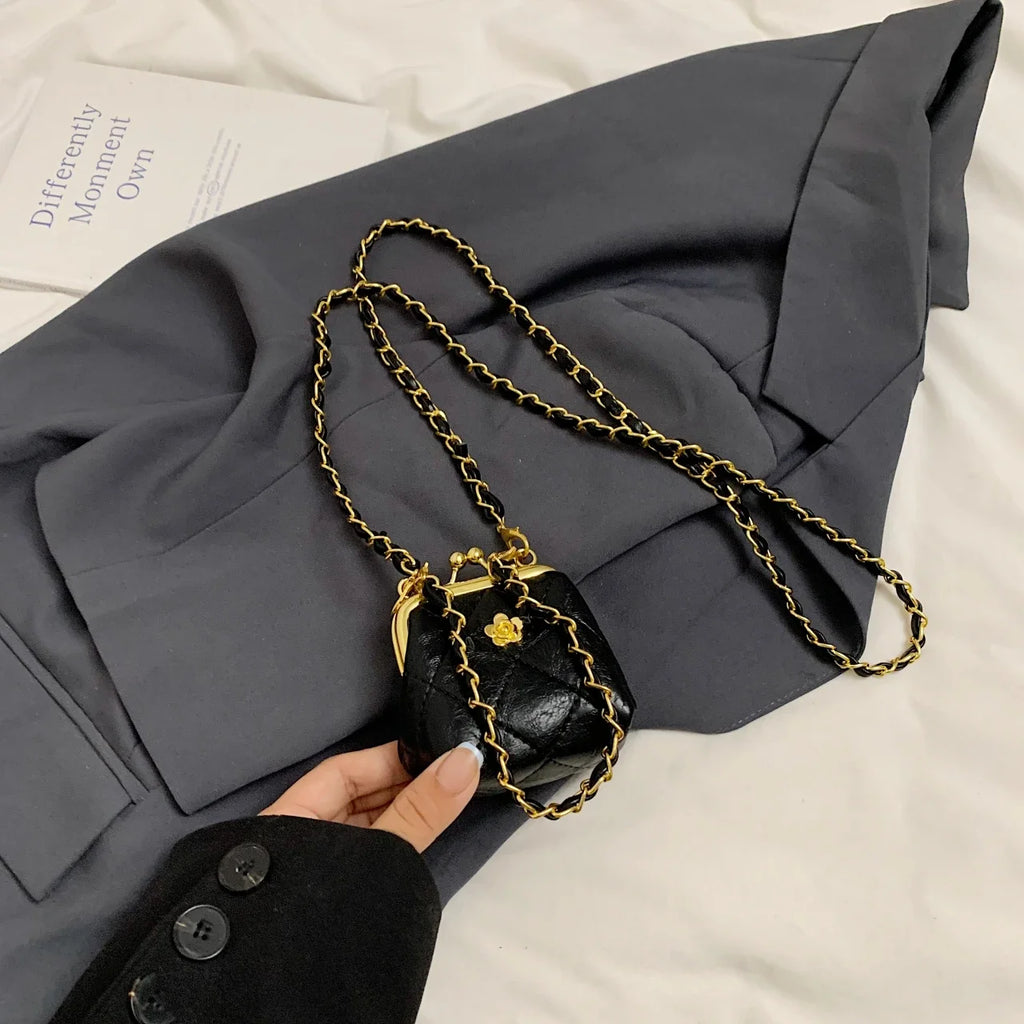 Super Mini Crossbody Bag Luxury Design Coin Purse