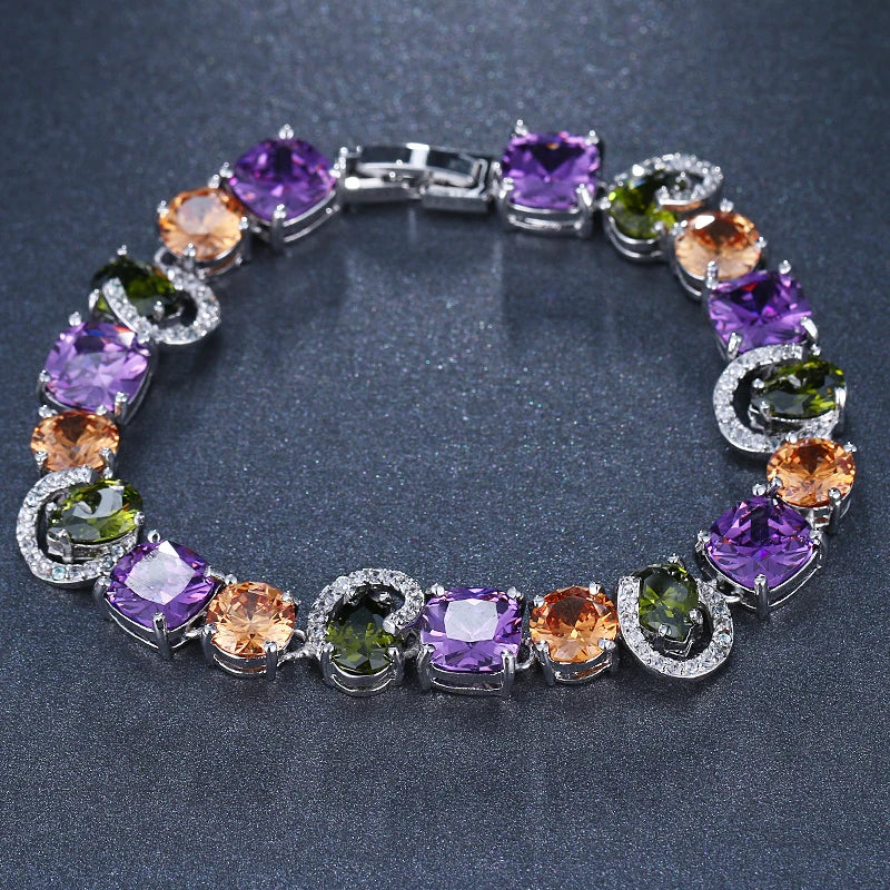 Fashion Exquisite Beautiful Cubic Zirconia Bracelet Jewelry