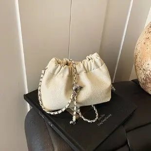 Trendy Retro Minimalist Handbag Leather Crossbody Shoulder Purse