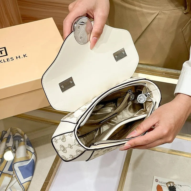 Luxury brand  high-end single shoulder fashion crossbody bag
