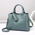 Luxury Crocodile Genuine Leather Alligator Pattern Tote Bag