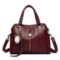Luxury Design Top-Handle High Quality Leather Handbag Ladies Large Shoulder Bag