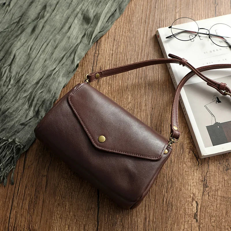 High Quality Genuine Leather Women Crossbody Bag