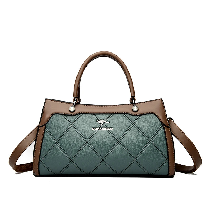Top Quality Leather Hand Shoulder Bag for Women Luxury Handbag