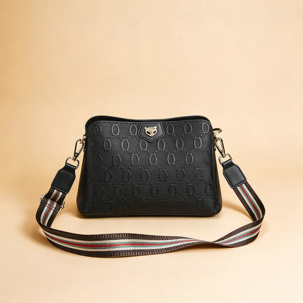 Women's Shoulder Bag Split Leather Lady Crossbody Bag