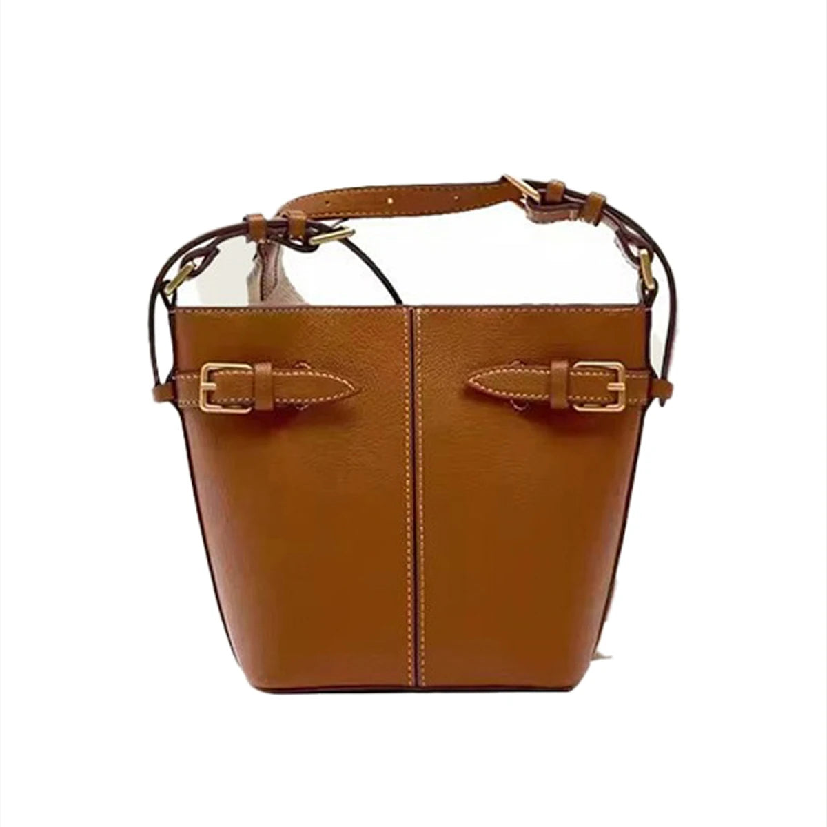 Fashion needle buckle bag webbing single shoulder crossbody bucket bag