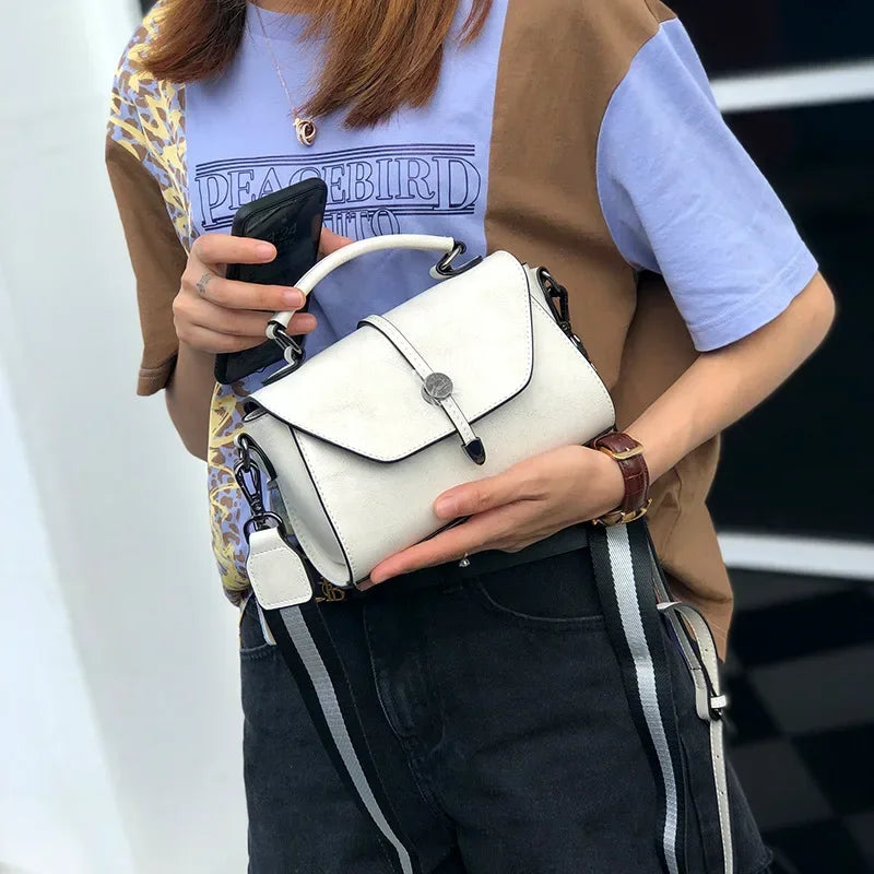 Fashion Handbag Small Leather Phone Bag Shoulder Bag Cowhide Leather Purse