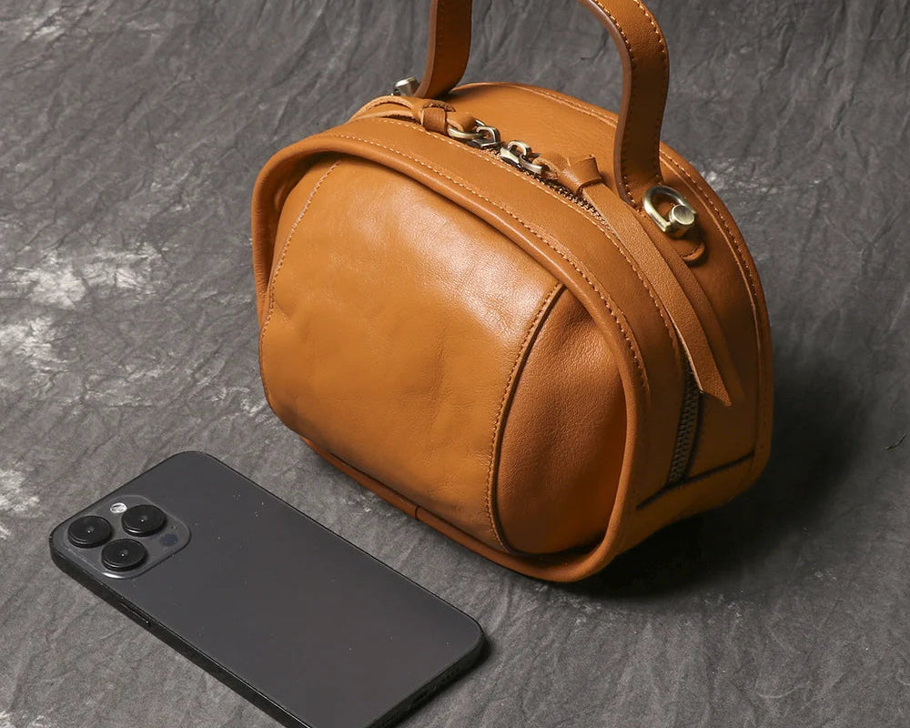 Genuine Leather Women's Crossbody Bag Top Layer Cowhide Exquisite Handbag