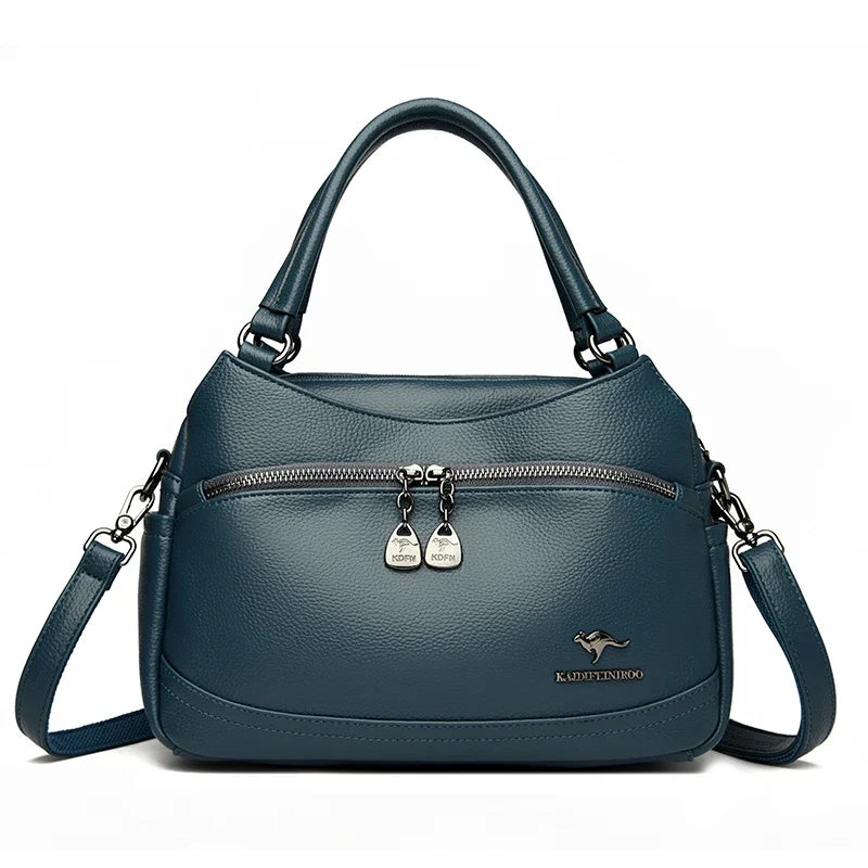 Women's Handbags Trendy Design Leather Shoulder Bags Luxury Style Large Capacity Sac