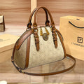 Fashionable and luxurious brand handbag leather shoulder bag