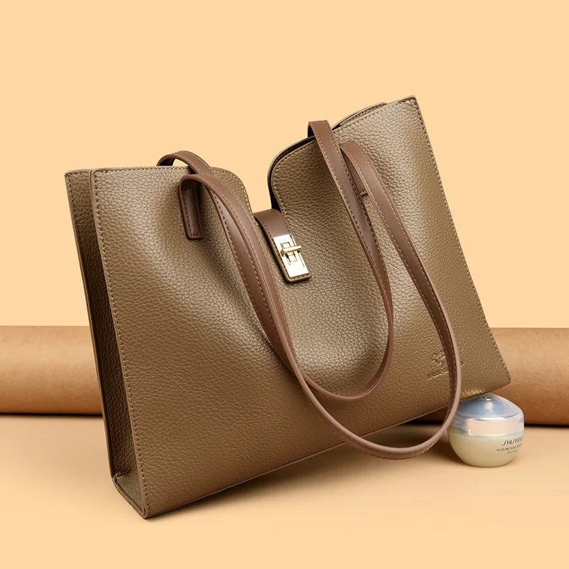 High Quality Soft Leather Handbag Luxury Designer Ladies Shoulder Crossbody Bag
