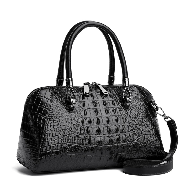 Luxury Designer Handbag Shoulder Bag Crocodile Patterned Handbag High-quality