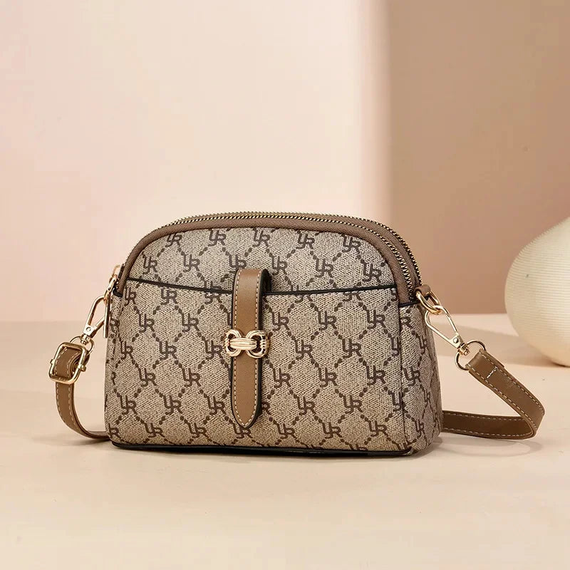 Small Round Crossbody Bag Styled With Single Shoulder Sling Bag Small Satchel Bag