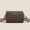 Alphabet Print Shoulder Bag Fashion Retro Pillow Bag High-End Crossbody Bag Trendy