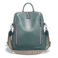 Fashionable Genuine Leather Backpack Multi-pocket Bag