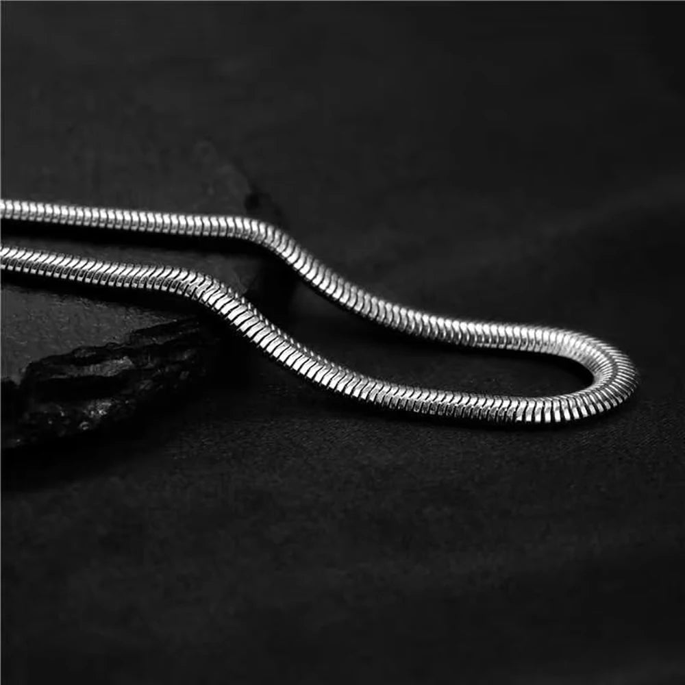 925 sterling silver Snake Chain Bracelet Classic Charm Bracelet