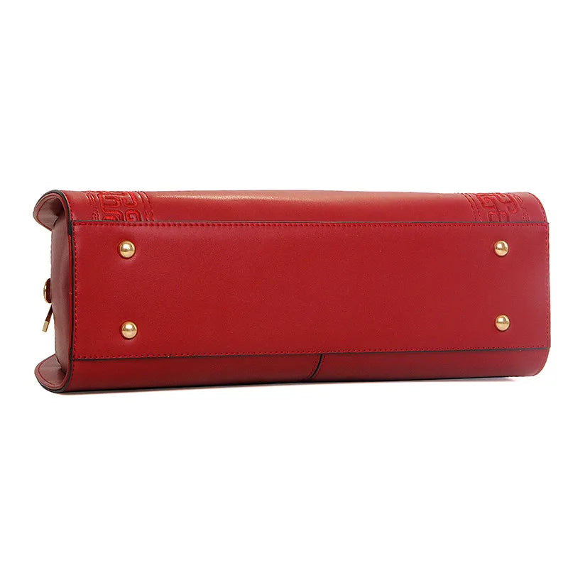 High Quality Fashion Handbag Embroidered Shoulder Bag