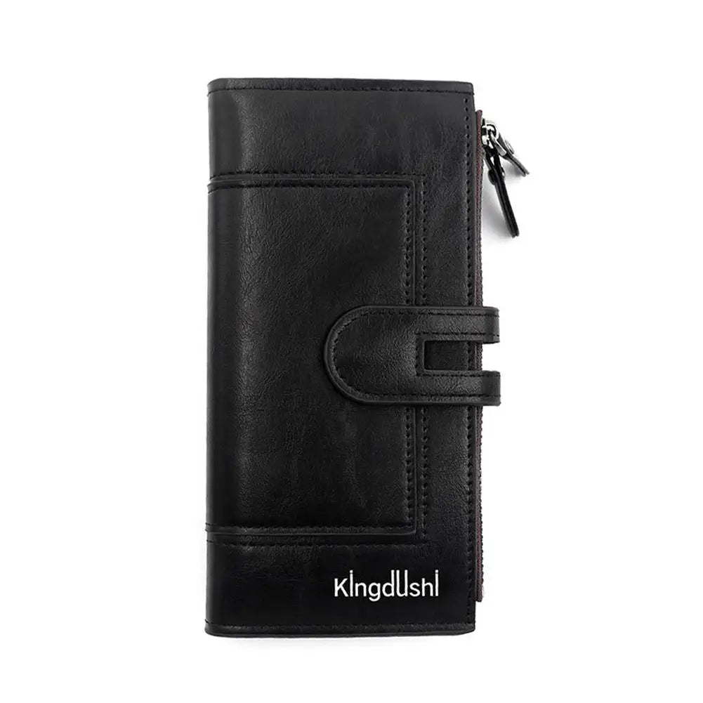 Luxury Fashion PU Leather Long Wallet Women's Slim Clutch
