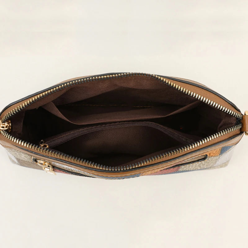 High Quality PU Leather Women Small Crossbody Bag Luxury Phone Satchels