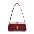 Genuine Leather Small Underarm Bag Women Retro Purse