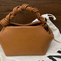 Hexagonal Woven Shoulder Handbag Casual Crossbody Bag