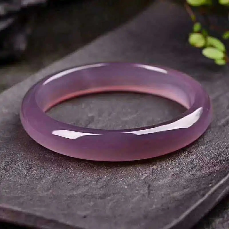 Thin Agate Chalcedony Bracelet Jewelry