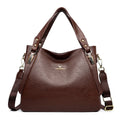 Genuine Brand Soft Leather Top-handle Bag Female Handbag Shoulder Crossbody Tote