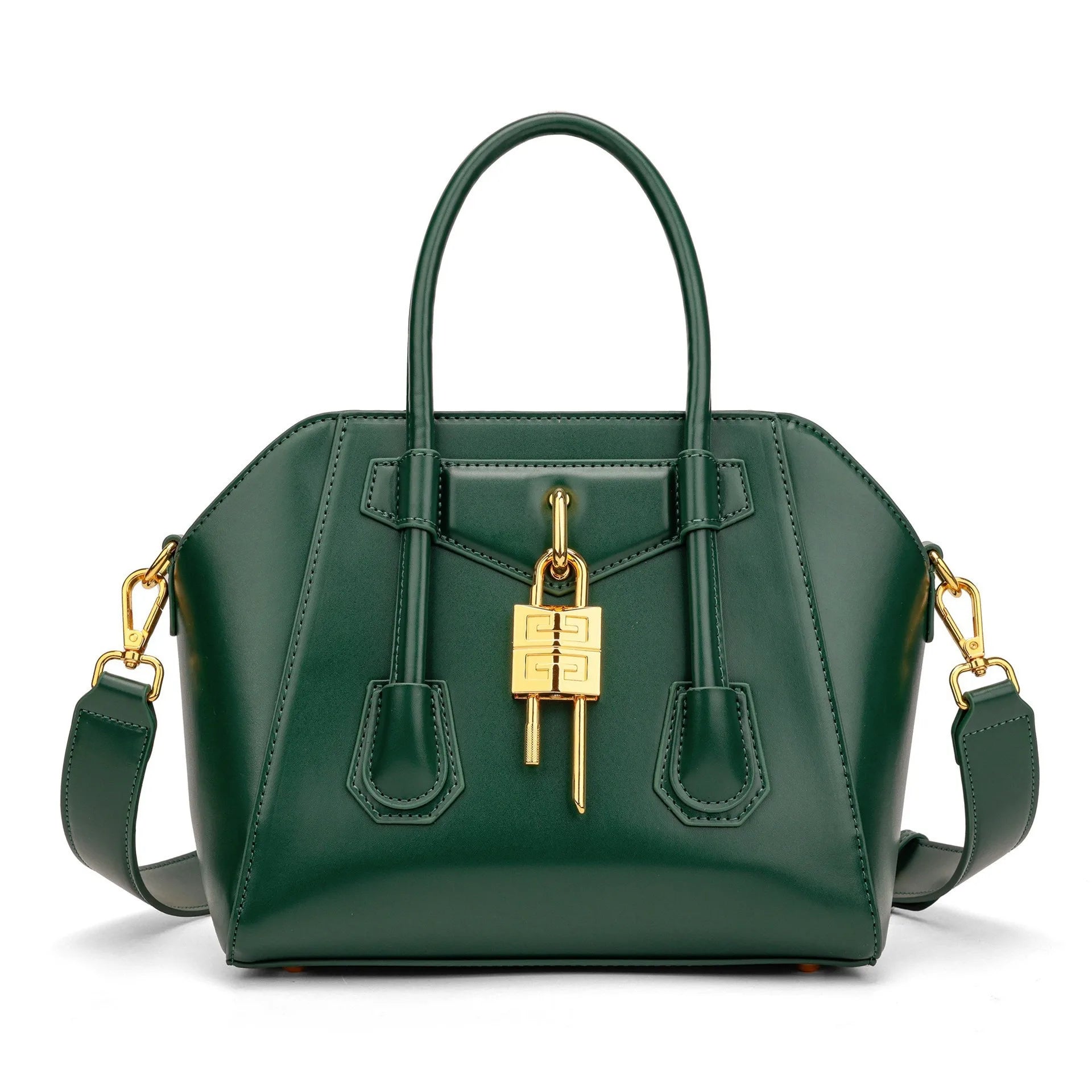 Elegant Solid Color High-End Fashion Luxury Messenger Tote