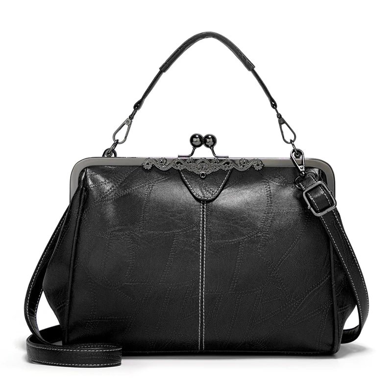 Shoulder Bag Women Retro Frame Purse Crossbody Bag