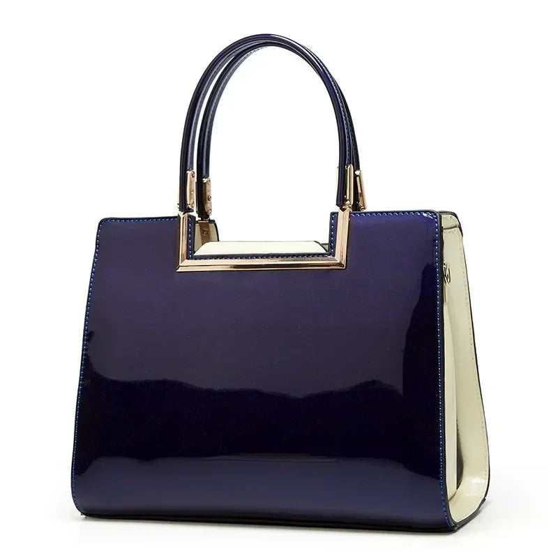 Faux Leather Handbags Design Luxury Bags Wine Red Beige Black Blue Fashion