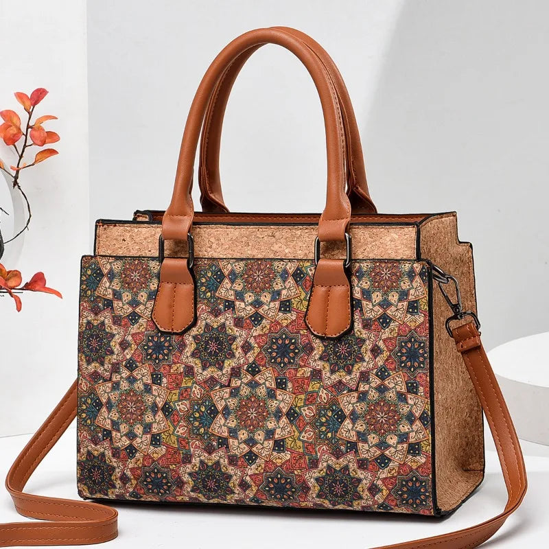 Luxury Handbags Printed Design Female Shoulder Crossbody Sac Large Capacity