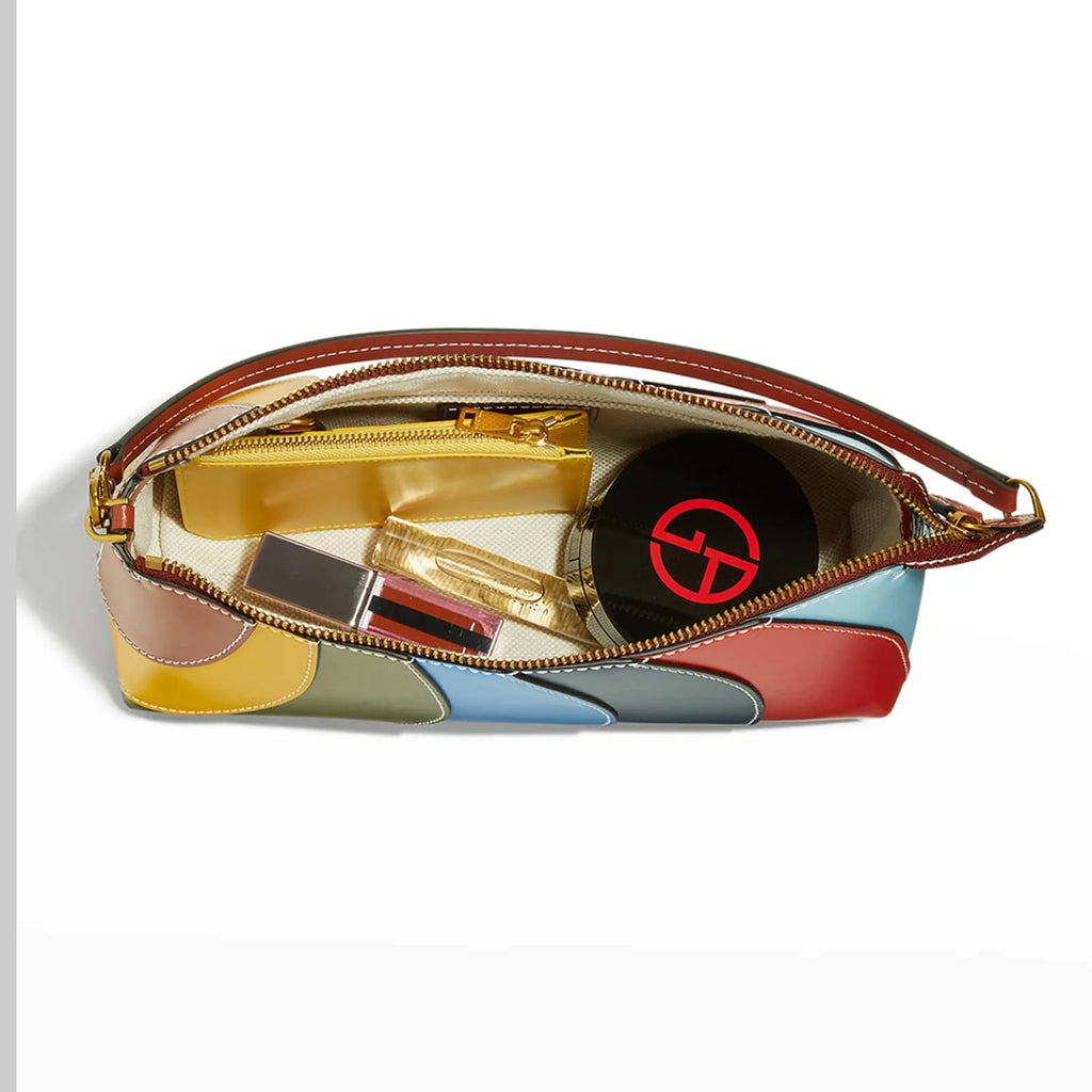Trendy Rainbow Color Handbag Design Stylish Shoulder Bag