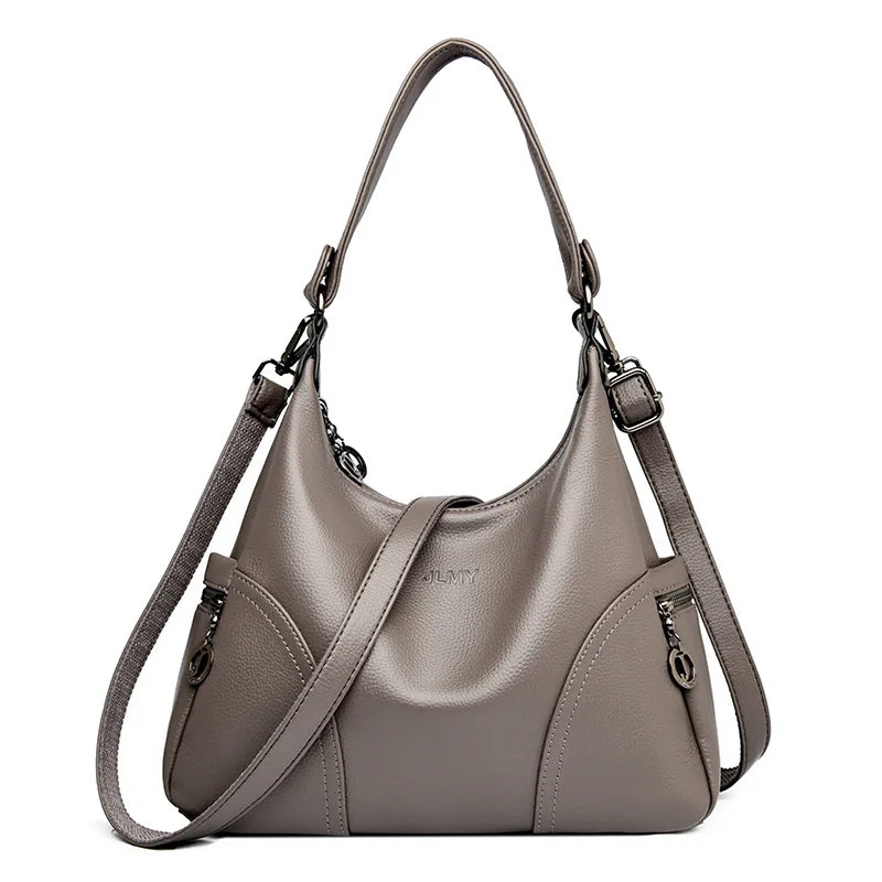Luxury Design  High Quality Women's Soft Leather Shoulder Bags Crossbody Bag