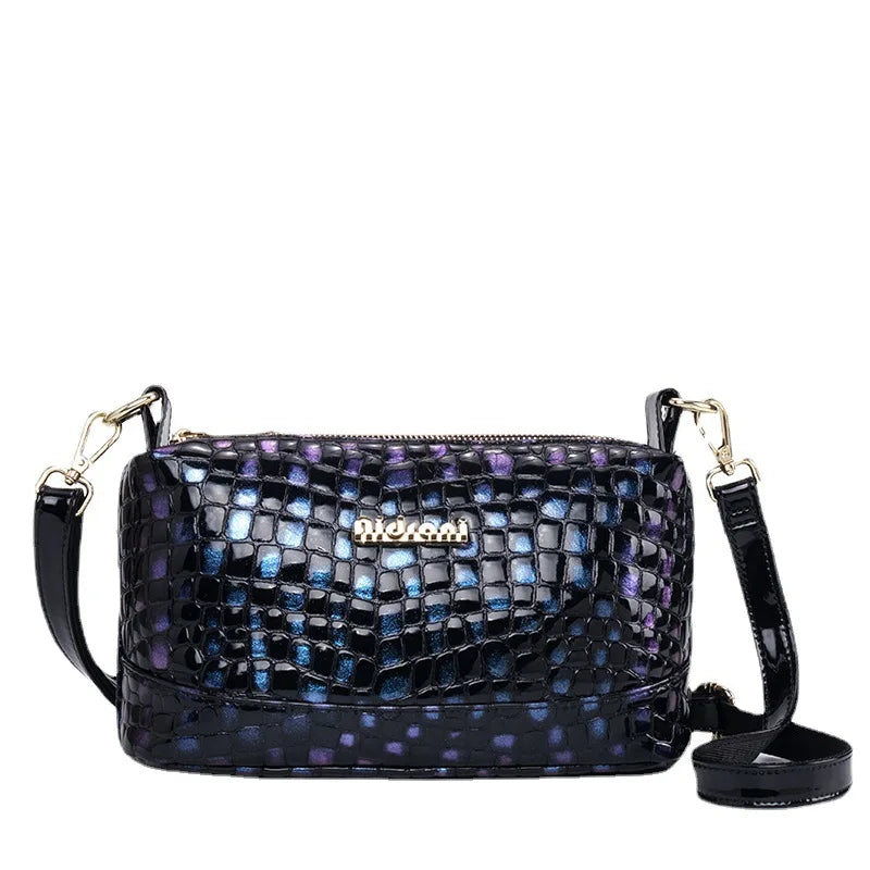 Trendy Large Capacity Shoulder Bag Women's Genuine Leather Bag