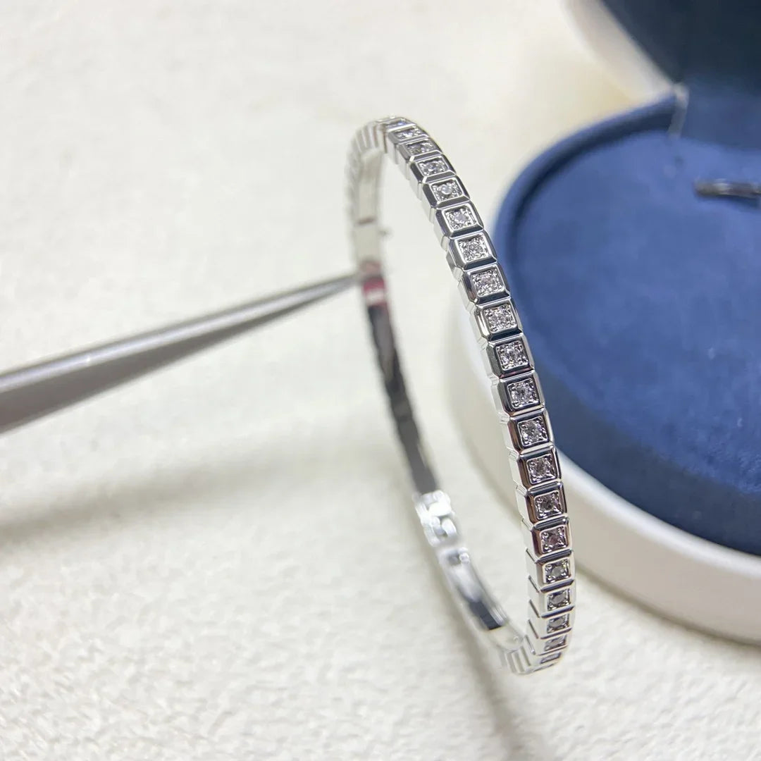 High Quality Pave AAA Zircon Bangle Bracelet Jewelry