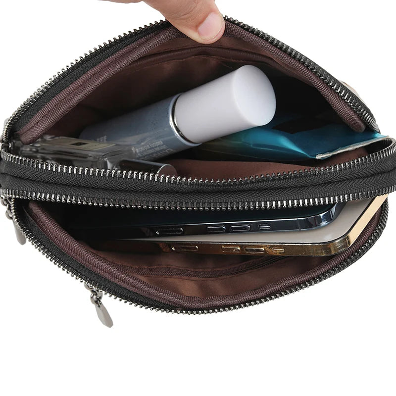 Designer Wrist Bag Women Relief Shoulder Bag Retro Small Fashionable Mommy Phone Pocket High-quality Leather Crossbody Purse
