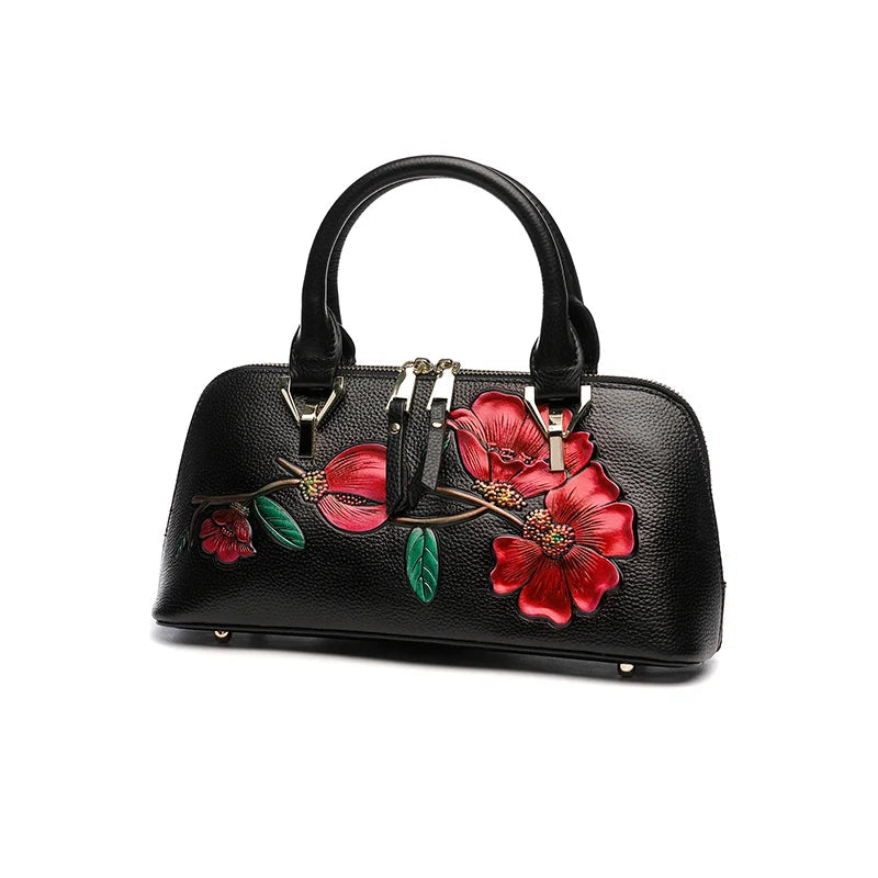 Genuine Leather Bag for Women Fashionable Small Handbag