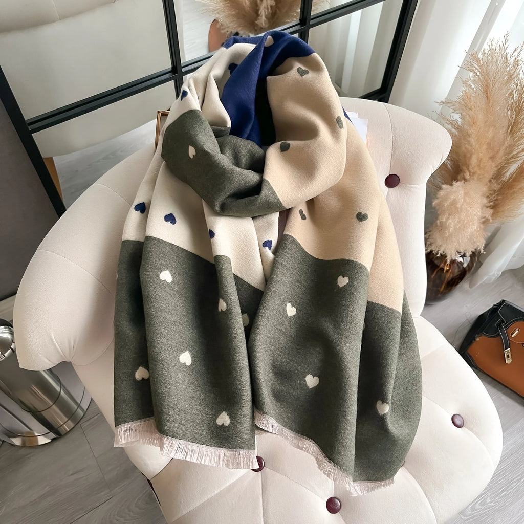 Cashmere Scarf for Women Shawl Wrap Pashmina Luxury Scarf