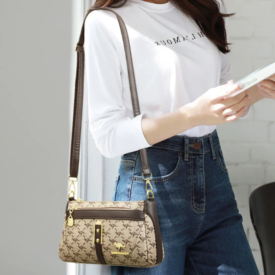 Women Fashion Printed Purses and Handbags Luxury Designer Shoulder Crossbody Bags