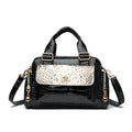 Fashionable Leopard Print Boston Bag Luxury Design Handbag