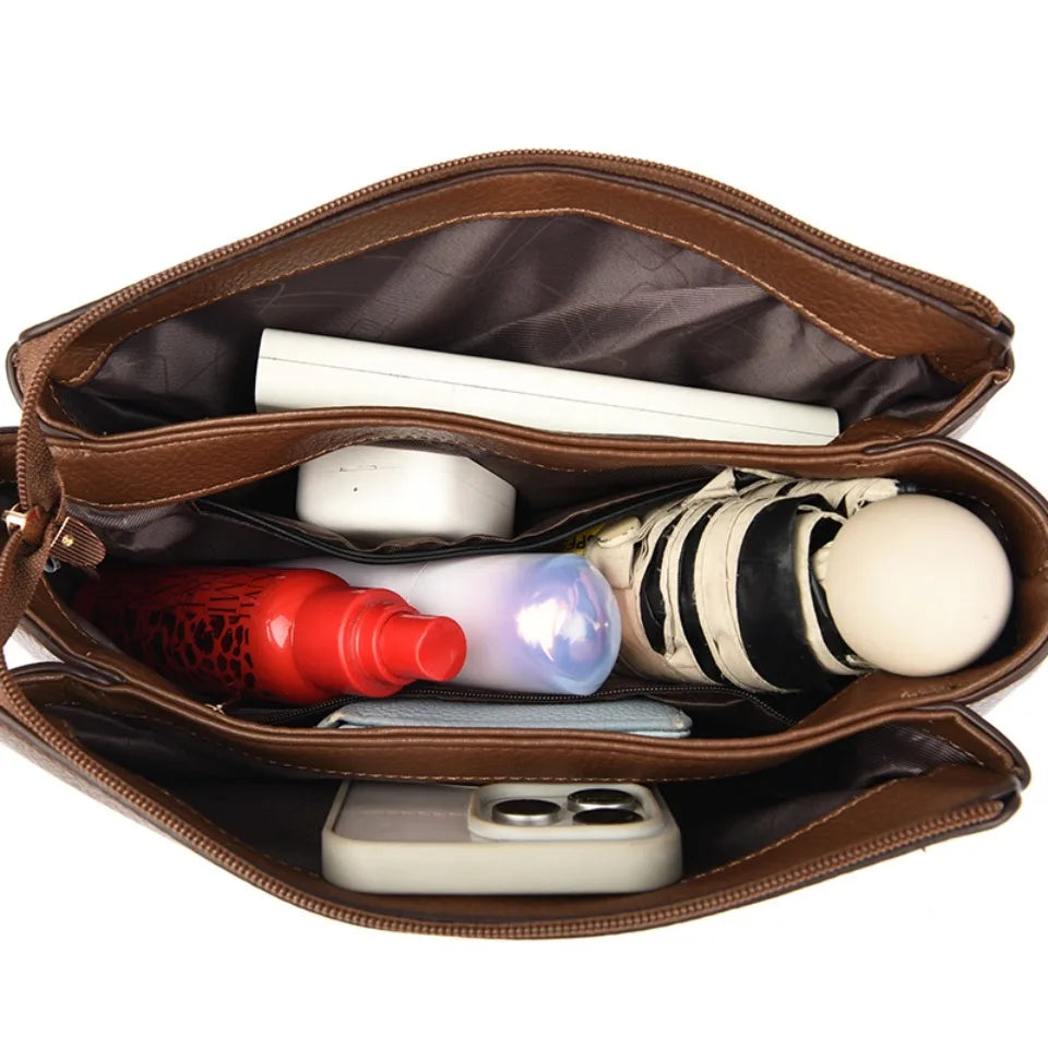 Genuine Brand Luxury Handbags Women Bags Top Quality Soft Leather Shoulder Bags