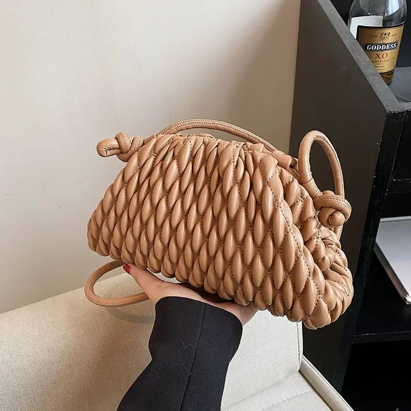 Luxury Brand Shoulder Bag Embroidered Thread Messenger Bag